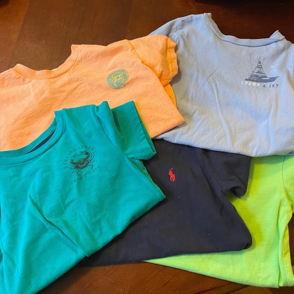4t boys T-shirt bundle